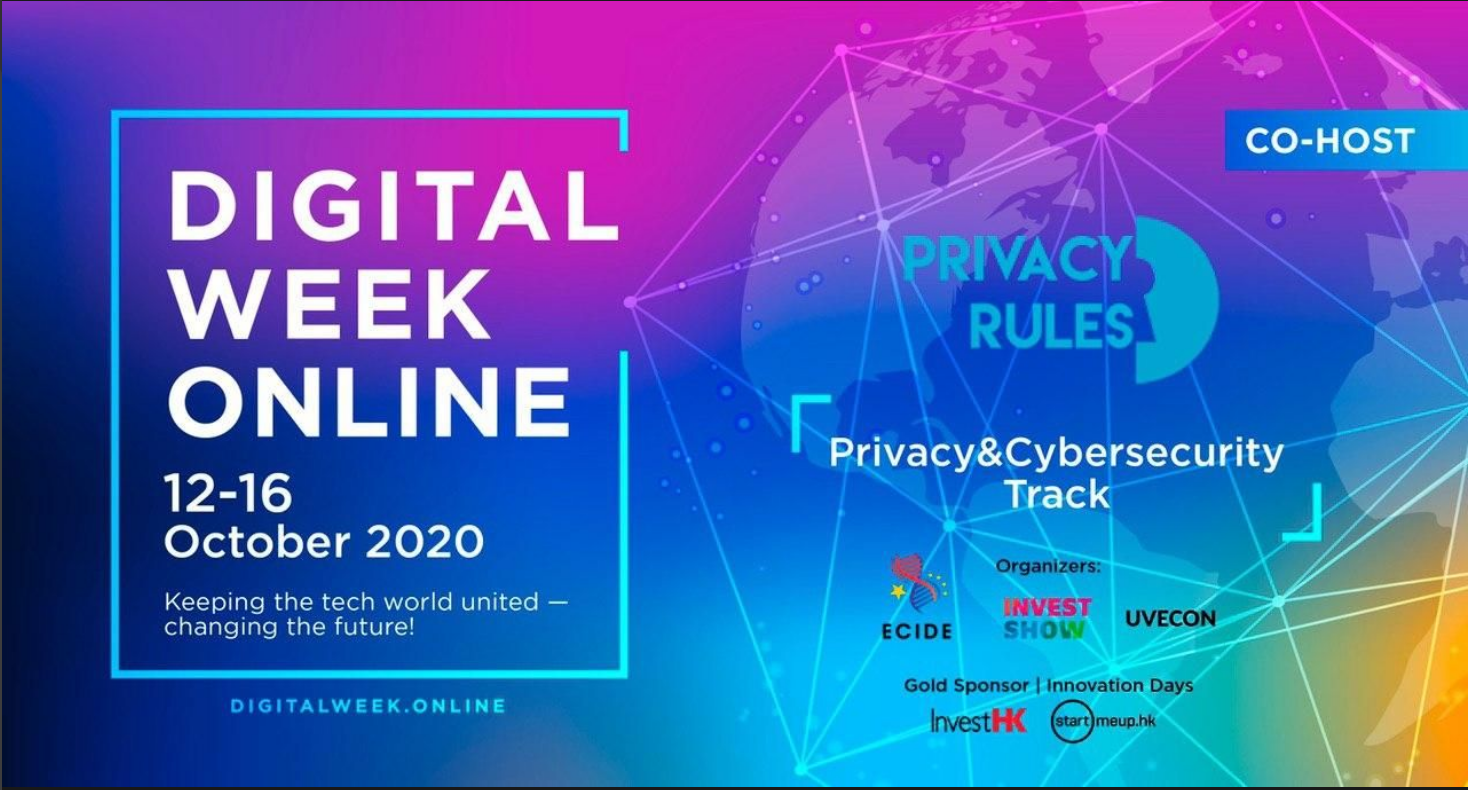 PRIVACYRULES AT THE DIGITAL WEEK ONLINE EVENT